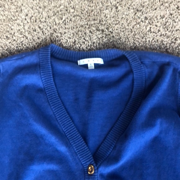 - CAbi Blue Cadet Cardigan  Style 668-Large - Picture 4 of 7
